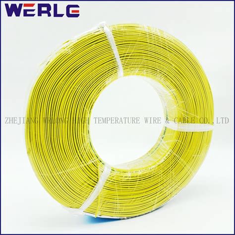 Ul Awg Yellow Green Approved Pvc Insulation Copper Conductor