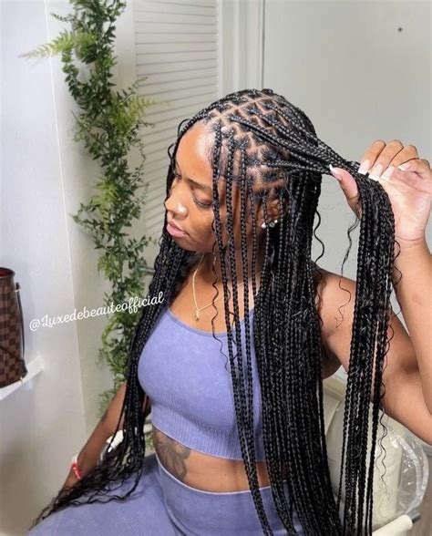 44 Trendy Beautiful Quick Box Braids With Extensions Ideas African