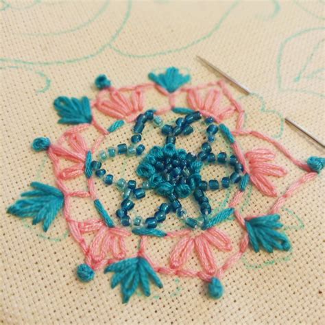 Mandala Embroidery Crafty Amino