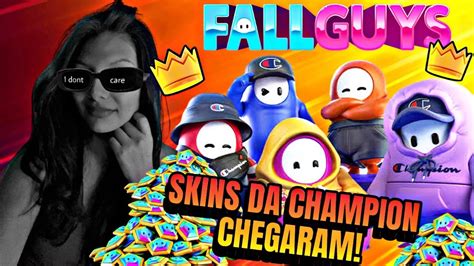 Skins Da Champion Chegaram Resgate Gr Tis Live De Fall Guys