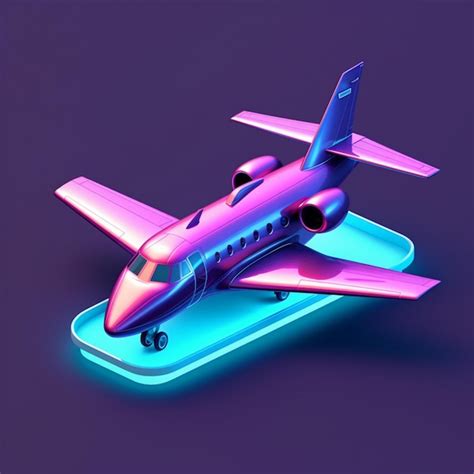 Premium Ai Image Realistic Private Jet