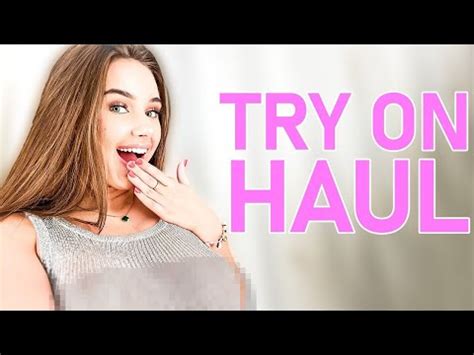 K See Through Lingerie Try On Haul With Emilia Transparenthaul Tryonhaul Lingerie Vid