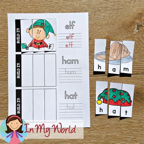 Build And Write Decodable Words And Sight Words With This Activity