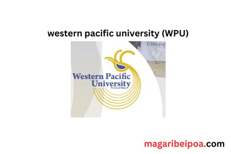 western pacific university PNG courses, GPA requirements (WPU) - magaribeipoa