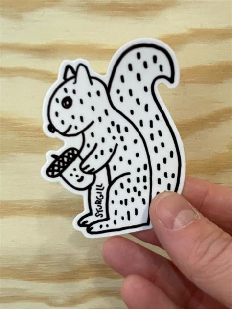 Nutty Sticker Jason Sturgill