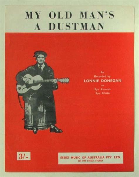 My Old Man S A Dustman By Donegan Lonnie Soft Cover Lost