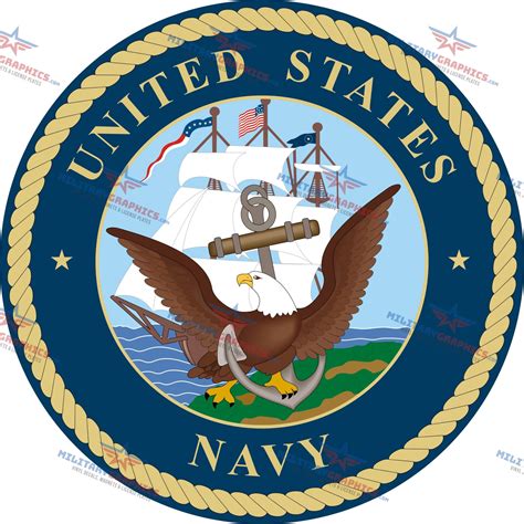 Navy Seal Emblem 4" Wide Decal - Made In USA - Military Graphics