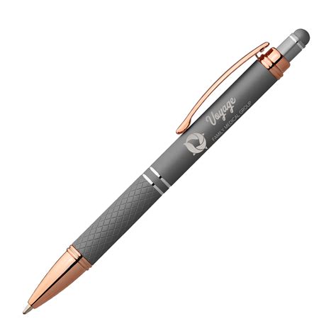 Phoenix Softy Rose Gold Metallic Pen W Stylus