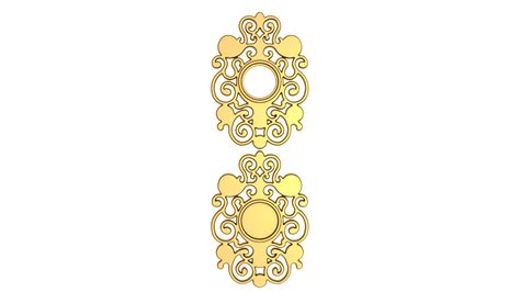 3d File Photo Frame Stlmirror Frame Stl Filecarved Frame Printre