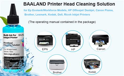 Printhead Cleaning Kit Printer Head Cleaning Solution For Epson HP