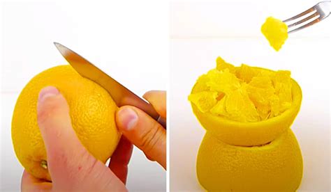 Easy Orange Peeling Hack