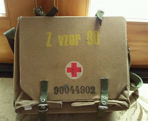 Czechoslovak People S Army Csla First Aid Kit Z Vzor Military