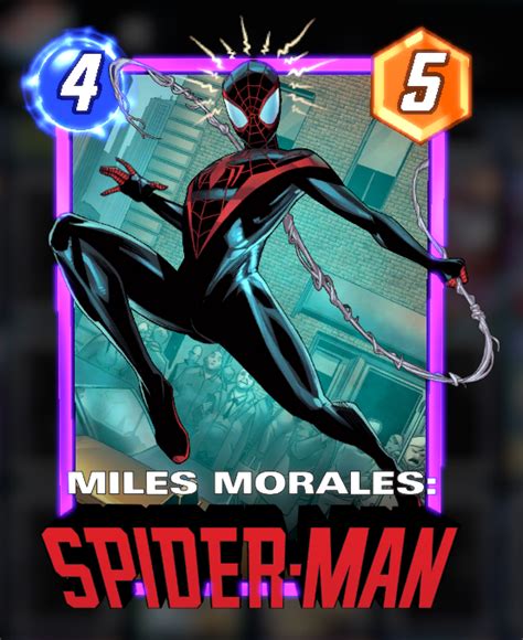 Miles Morales Spider Man Marvel Snap Wiki Fandom