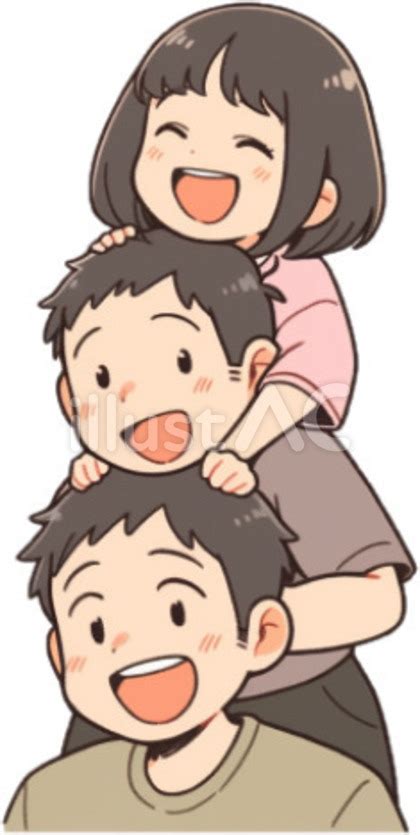 3兄弟イラスト No 24070471｜無料イラスト・フリー素材なら「イラストac」