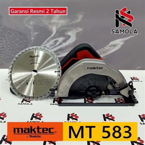 Jual MT583 Maktec Mesin Potong Kayu Circular Saw 7 MT 583 Accessories