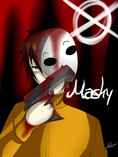 Creepypasta Masky Speedpaint By Mogeoniyuuneko On Deviantart