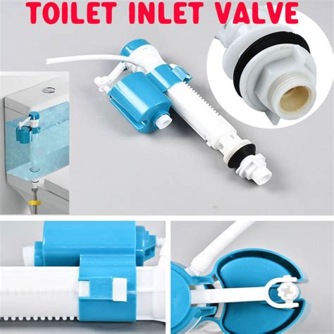 Toilet Water Tank Fittings Intake Valve Cistern Fittings Fast Fill Universal Toilet Replacement ...