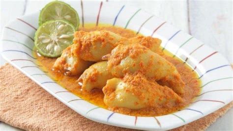 Resep Cumi Masak Kalio Menu Utama Makan Malam Super Lezat Yang