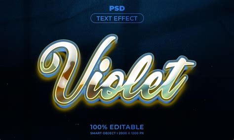 Texte Modifiable En 3d Et Maquette De Style D Effet De Logo Avec Fond