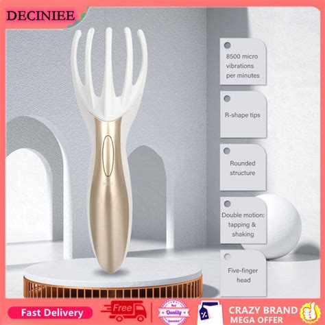 Deciniee Electric Head Massager Five Pronged Head Claw Scalp Head Full