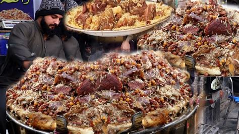 Peshawari Beef Pulao Incredible Beef Pulao Mountain Amazing Skill Of