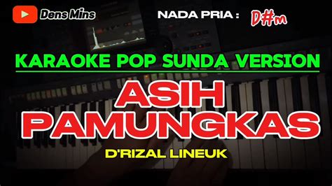 Asih Pamungkas D Rizal Lineuk Karaoke Pop Sunda Version Nada