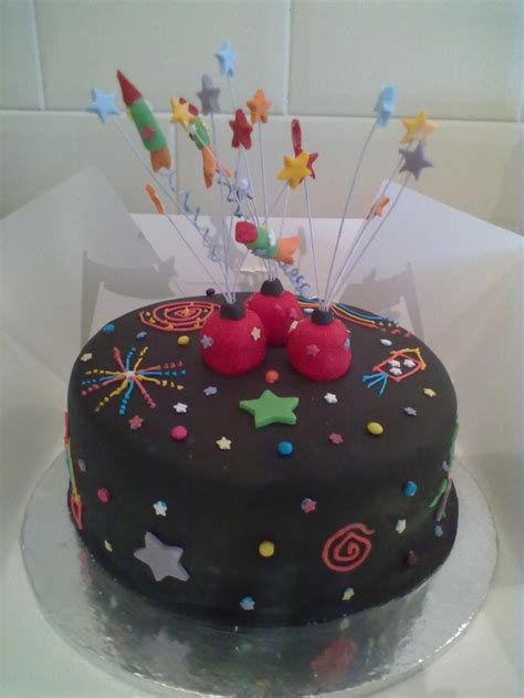 The 40 Best Firework Bonfire Night Cake Ideas Images On Pinterest