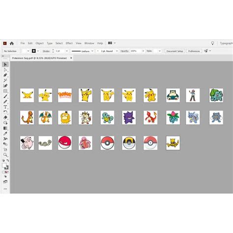 Pokemon Svg Bundle Pokemon Svg Pikachu Svg Pikachu Etsy Etsy