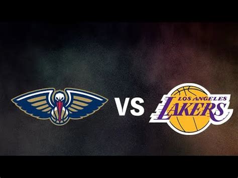 New Orleans Pelicans Vs LA Lakers Prediction Pick And Odds NBA Pick