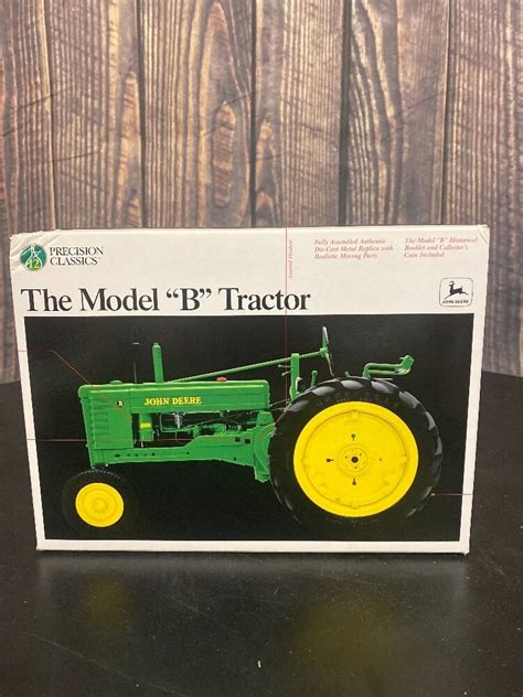 116 Scale Ertl Precision Series John Deere Model B Tractor Aumann Auctions Inc