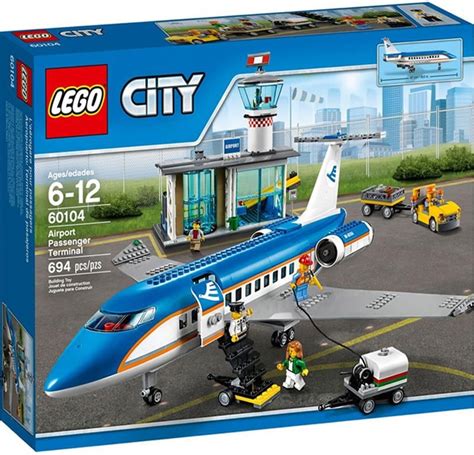 Lego City Lotnisko terminal pasażerski 60104 ceny i opinie Ceneo pl