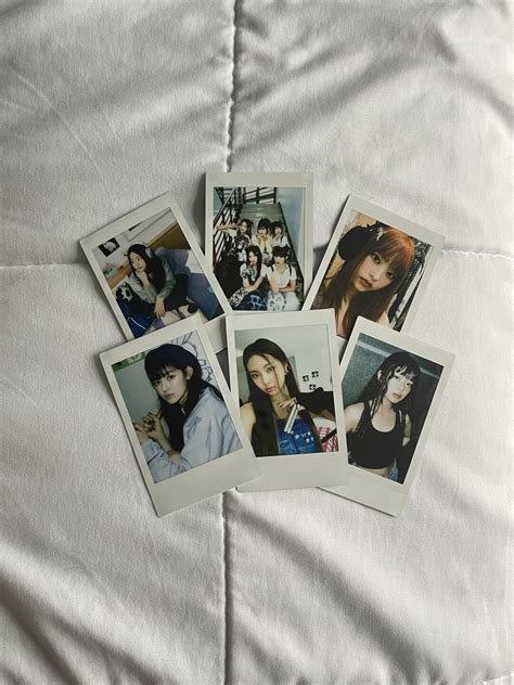 New Jeans Custom Polaroids Kpop Polaroids Etsy