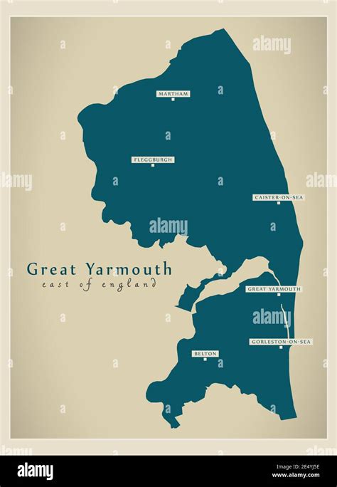 Great Yarmouth On Map Beilul Rochette