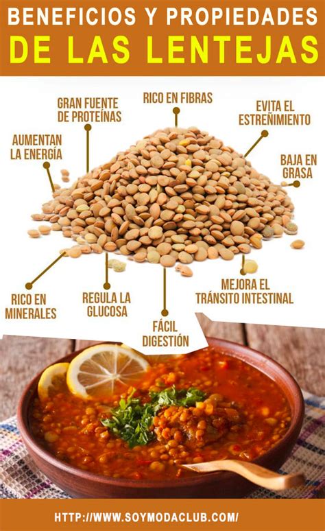 Beneficios Y Propiedades De La Lentejas Nutritivas Para La Salud Soy Moda