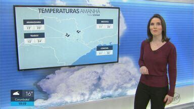 Jornal Da Eptv Edi O S O Carlos Araraquara Confira A Previs O