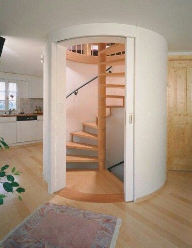 Hidden Spiral Staircase Wood Doors Interior Sliding Wood Doors