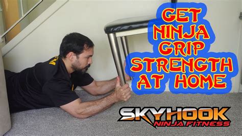 Ninja Grip Exercises At Home Skyhook Ninja Fitness YouTube