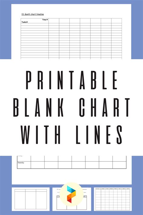 10 Best Printable Blank Chart With Lines