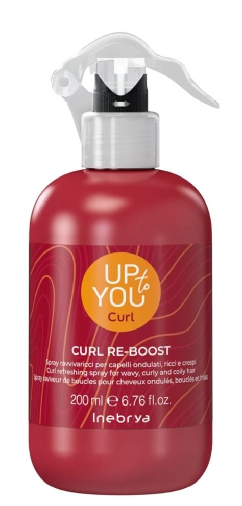 Inebrya Up To You Curl Re Boost - Восстанавливающий спрей для вьющихся ...