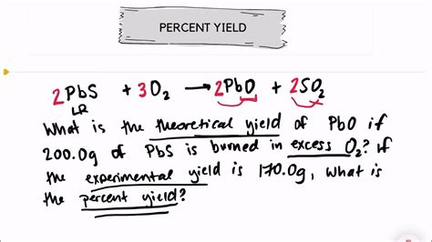 Advanced Practice How To Find Percent Yield Youtube