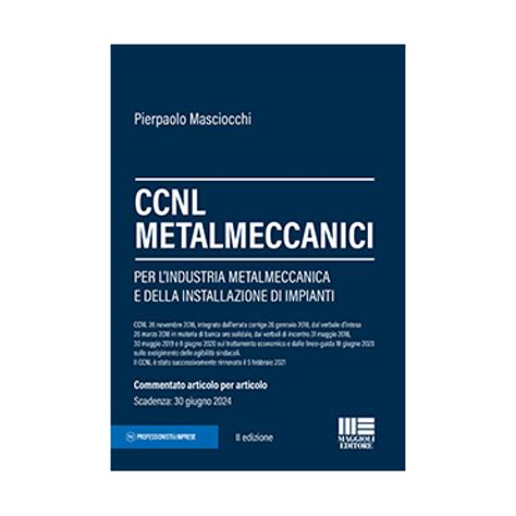 Ccnl Metalmeccanici Fiscoetasse