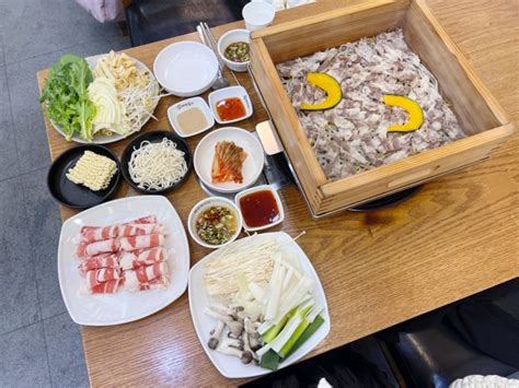 백석역 근처 맛집 편백가원 백석점 무한리필 소고기 샤브샤브와 편백찜 네이버 블로그