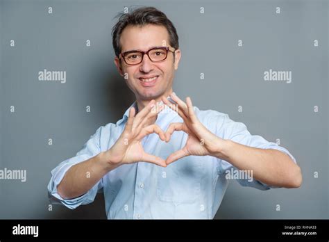 Male Fingers Heart Hi Res Stock Photography And Images Alamy