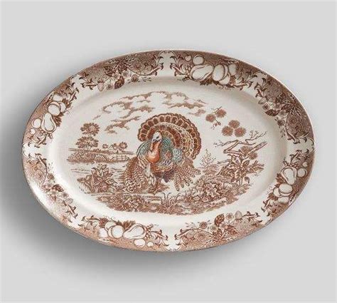 Traditional Turkey Platter | Turkey platter, Platters, Pottery barn