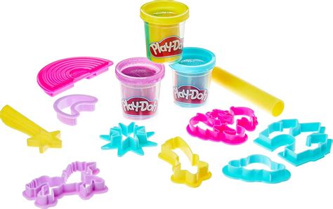 Massa de Modelar Play Doh Mundo Mágico dos Unicórnios 3 Potes de