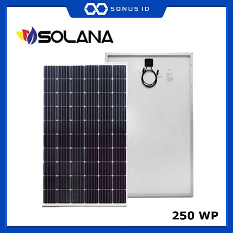 Solar Panel Solana Monocrystalline 250 WP SONUS