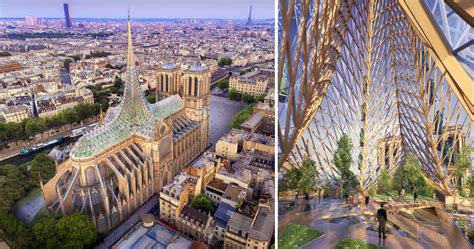 Vincent Callebaut Propone Una Vanguardista Restauración Para Notre Dame