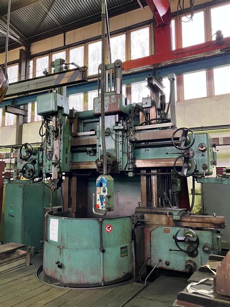 Vertical Turret Lathe TOS SK 12 Used Machines Exapro