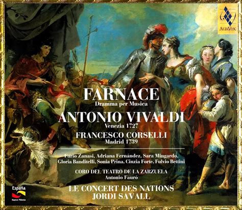 Jordi Savall Le Concert Des Nations Antonio Vivaldi Francesco