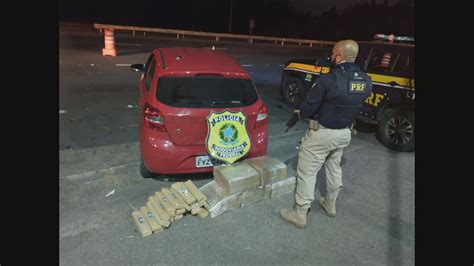 Polícia Rodoviária Federal apreende 110 quilos de maconha em Seropédica